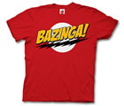 The Shirt Sale - The Big Bang Theory red Bazinga T-shirt