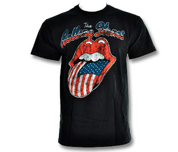 rolling stones 1972 us tour t shirt