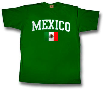 mexico t shirt soccer