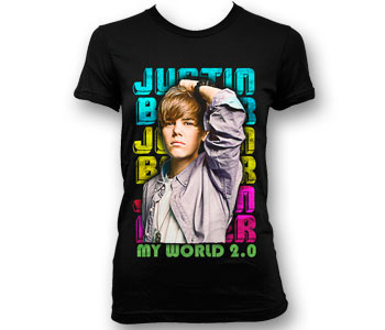Kids T-shirts, Justin Bieber - Repeat Name (Youth Sizes) at The Shirt Sale